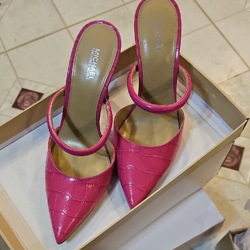 Michael Kors Pink Stiletto Heels